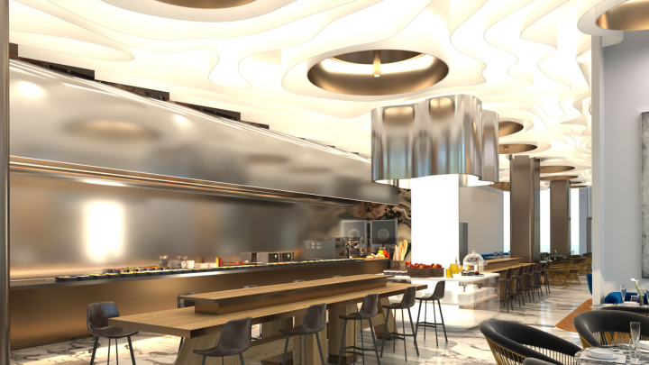 Ресторан, отель Radisson Blue