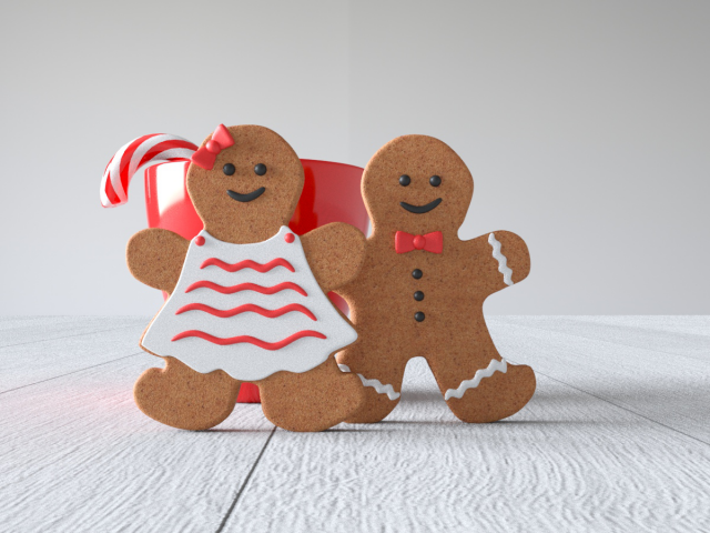 Новогоднее печенье