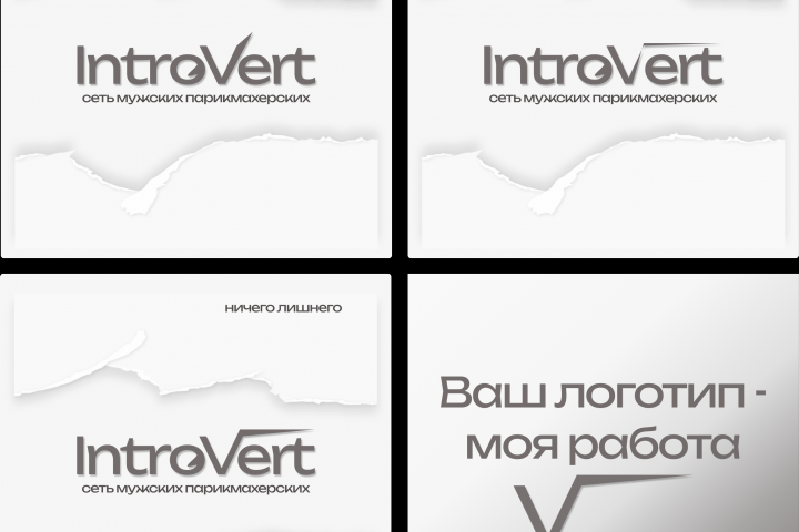 варианты одного и того же логотипа по выбору заказчика