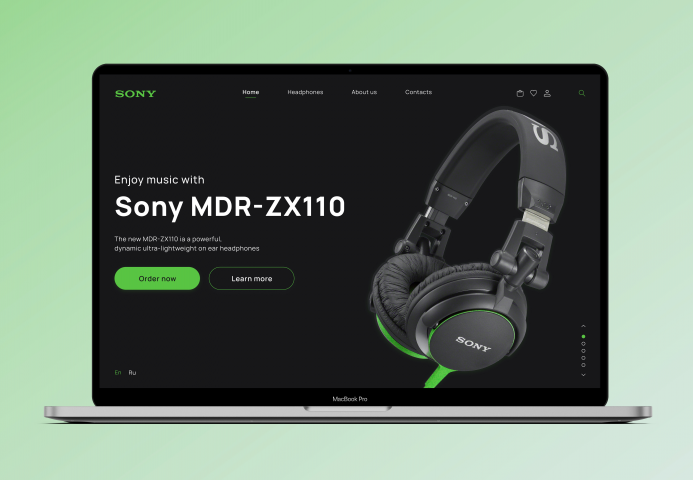 Наушники Sony