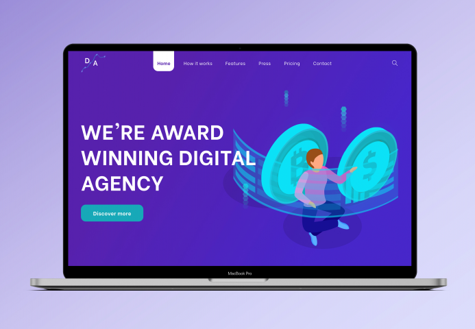 Сайт для digital - агенства