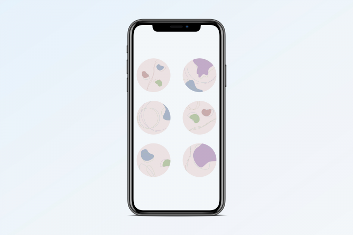 Набор иконок для Instagram.