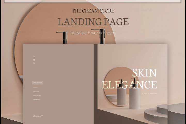 Cream store design