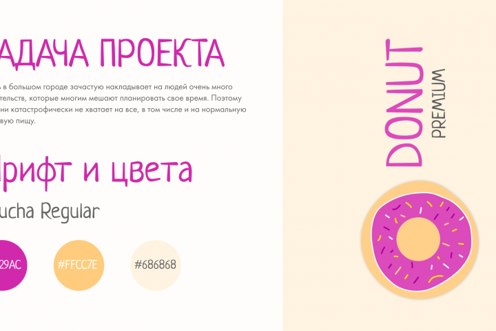 Логотип пончиковая