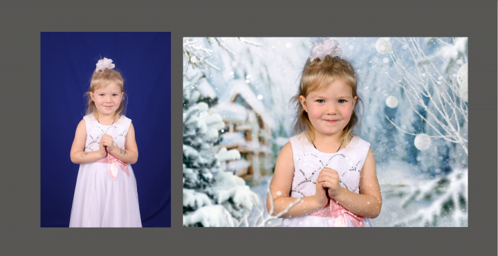 Обработка сдудийный фото.