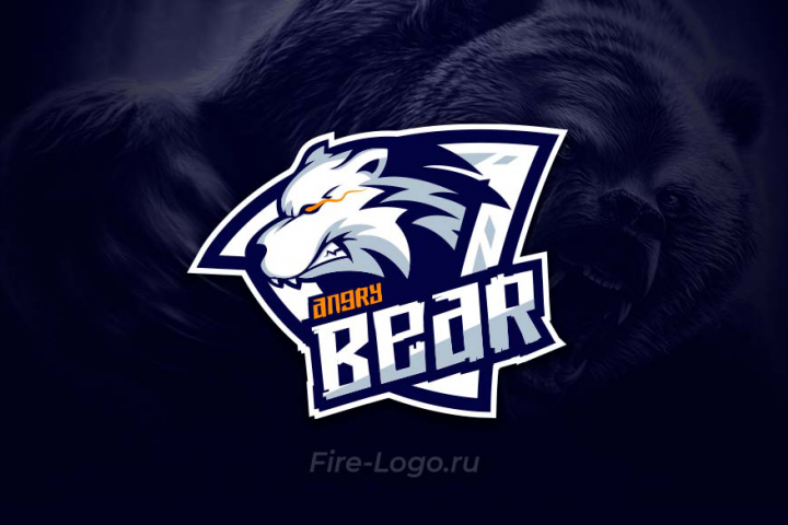 Логотип команды Angry Bear