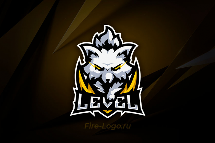 Логотип киберспортивного / компьютерного клуба Level