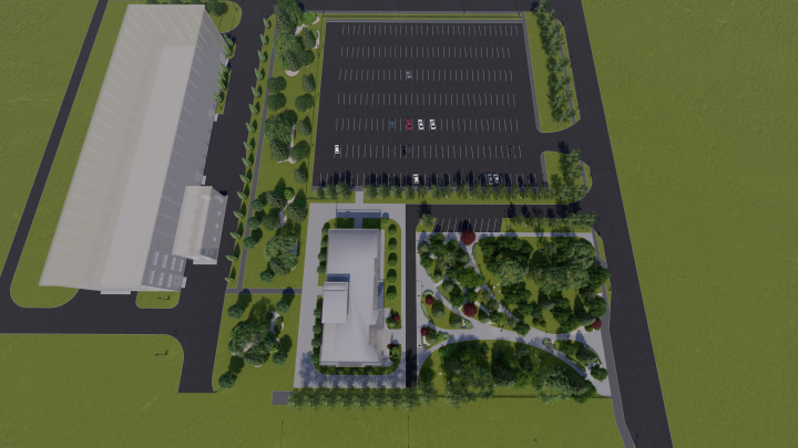 Промышленный  сад