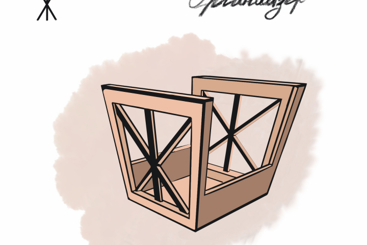 Скетчинг - органайзер для книг библиотеки