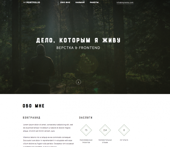 Блог-портфолио