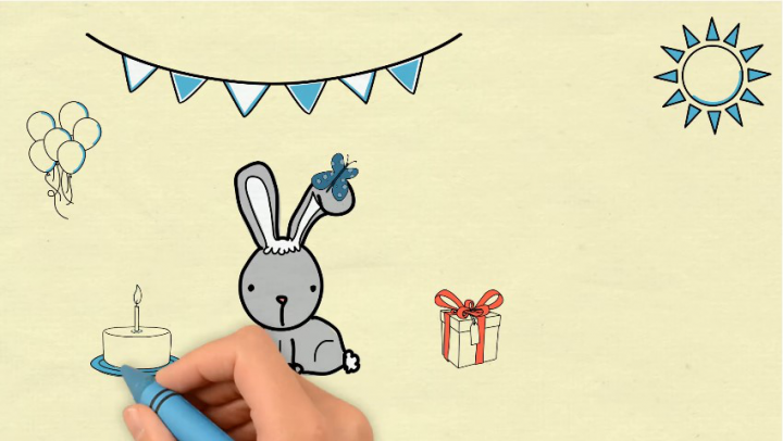 Doodle Video "Happy Birthday"