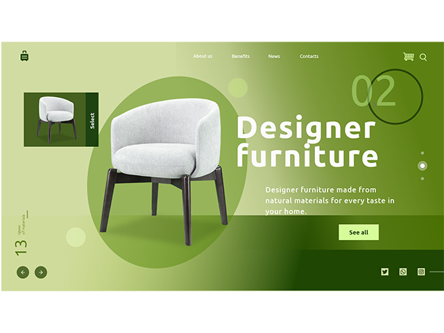 Магазин дизайнерской мебели