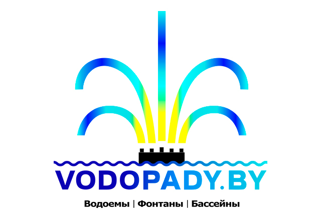 Логотип "Vodopady.by"