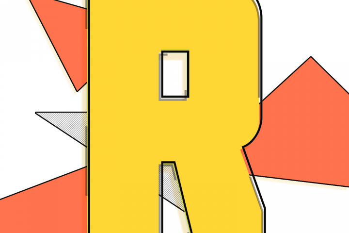 R лого