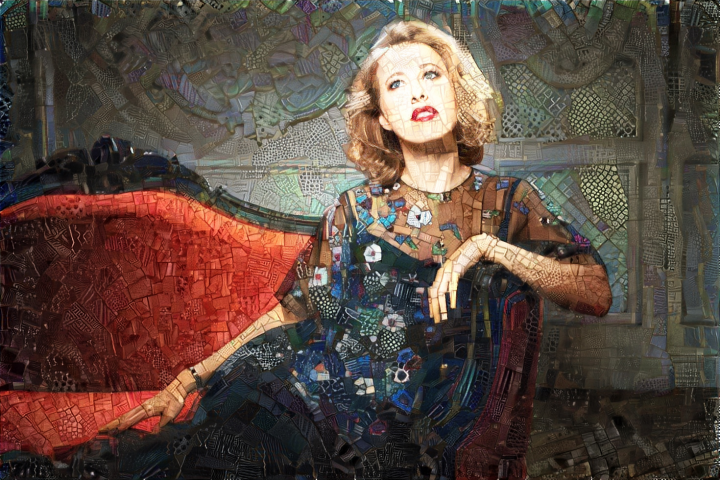 Мозаика портрет Ксении Собчак