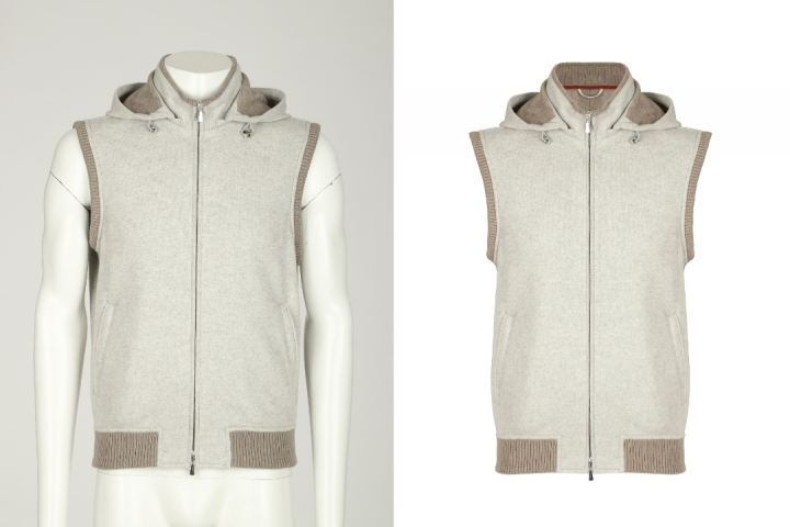 Обтравка + ретушь фото одежды