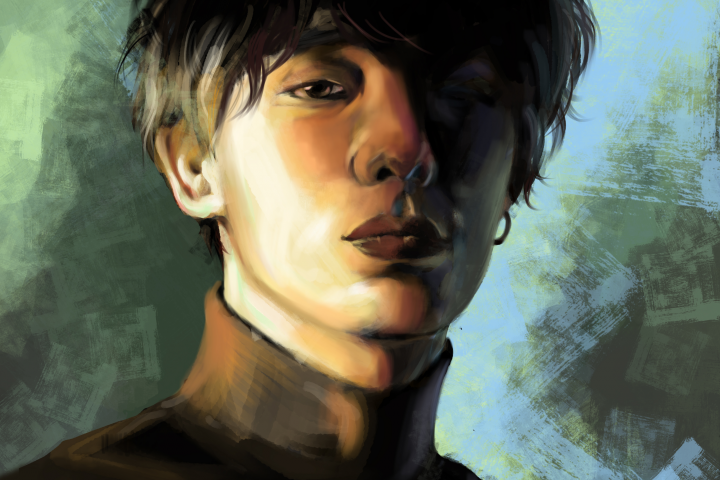 Цифровая живопись (портрет)