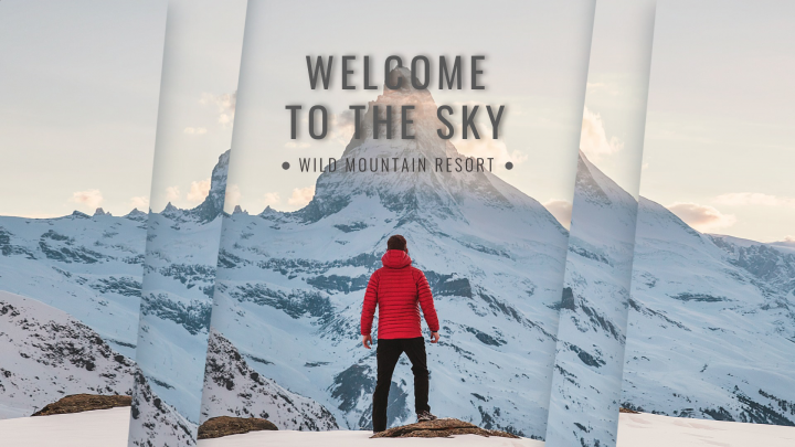 Пример стартового слайда