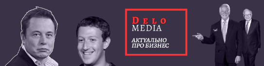 Delo Media - обложка для группы в вк