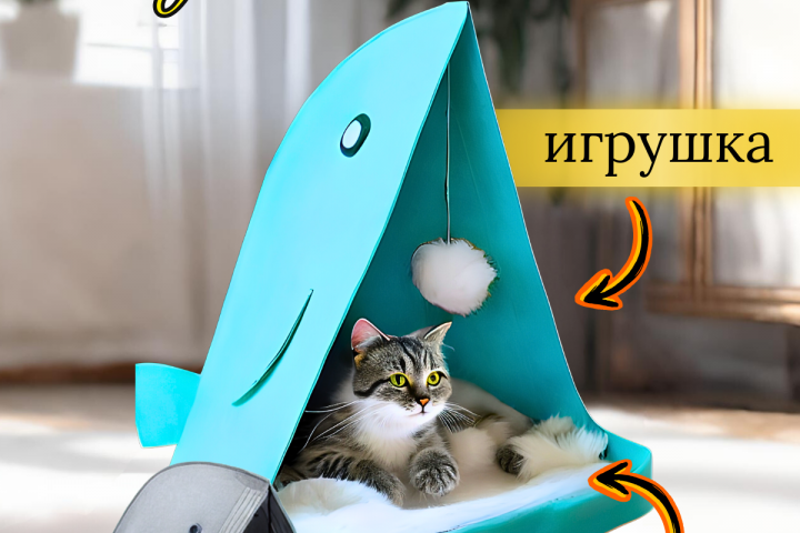 Домик для кошки