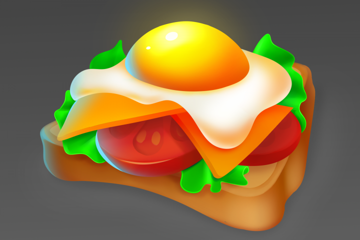 Иконка бутерброда