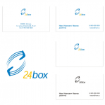 визитки "24box" (вариант2)