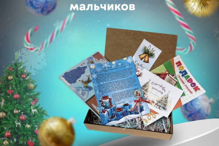 Инфографика новогоднего бокса