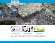 Разработка сайта визитки  для компании PROrealty