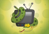 Иллюстрация для календаря 2013, "Ваше ТВ"