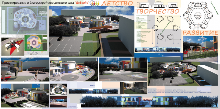 Проектирование детского сада