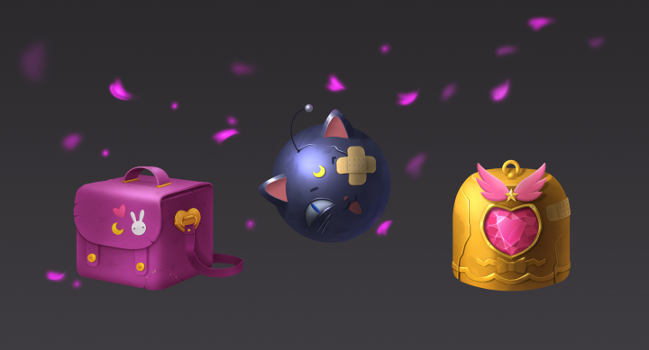 Sailor Chibi Moon Props