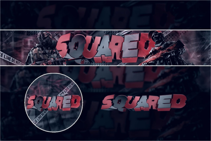 Оформление youtube squared