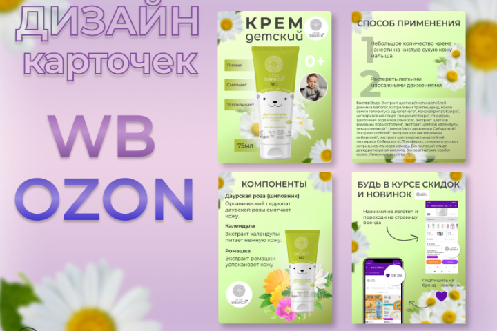 Дизайн инфографики для маркетплейсов