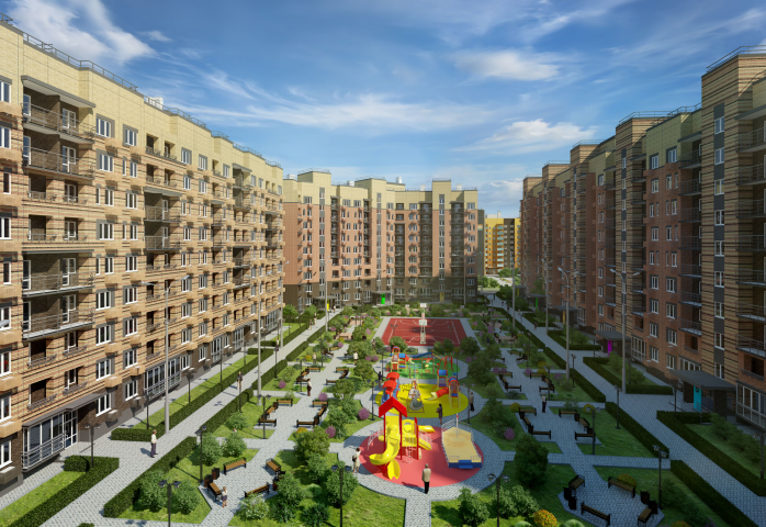 Микрорайон в г. Самара