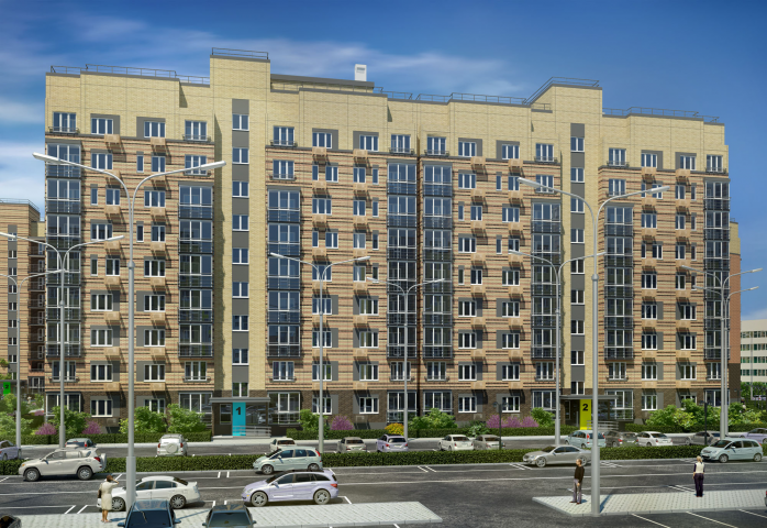 Микрорайон в г. Самара