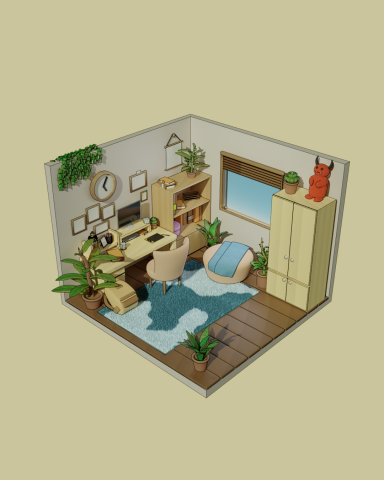 anime room