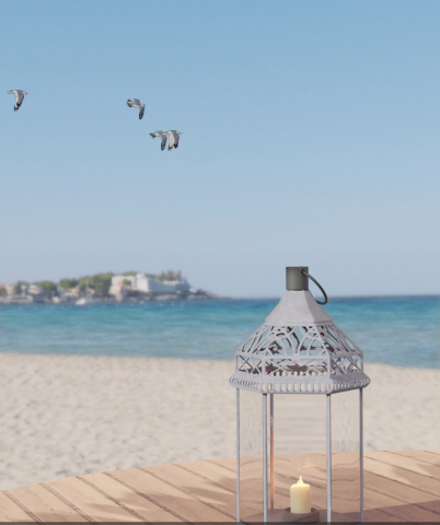 beach lamp