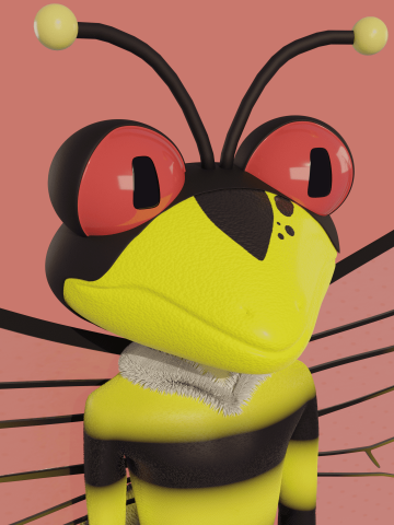 bee frog