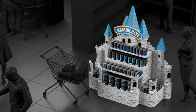 3D Визуализация. Для Hammerite