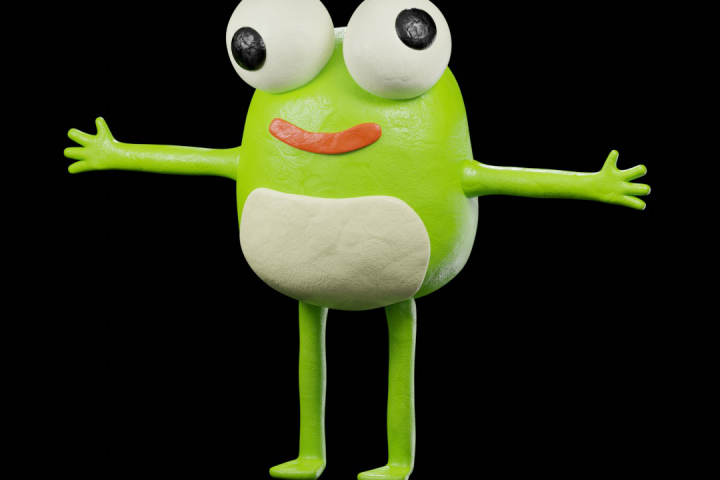 Обнимающая лягушка