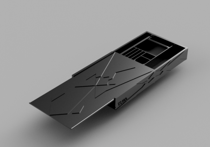 Кейс для паяльника TS100 с расходниками