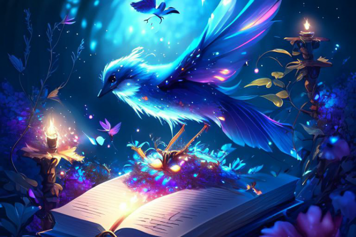 Птица с книгой