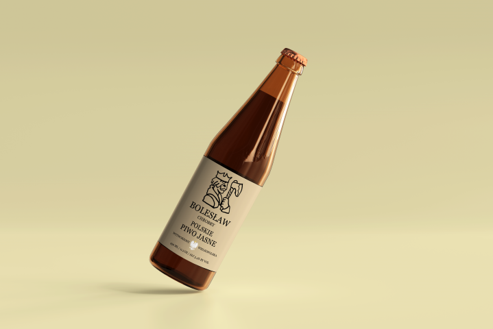 Этикетки для польского пива "Boleslaw Chrobry"