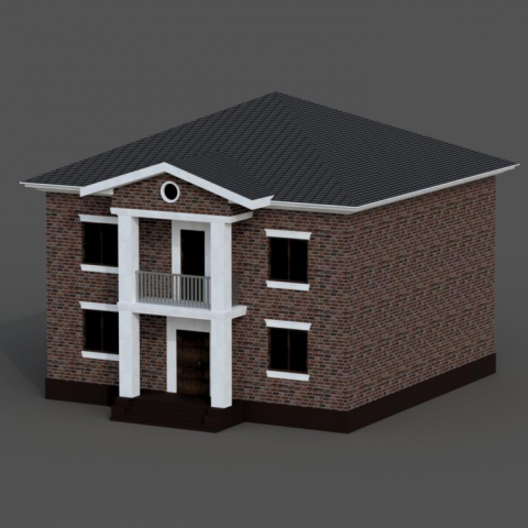 3D модель дома
