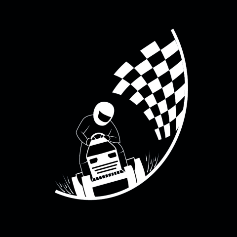 Лого для производителей гоночных газонокосилок