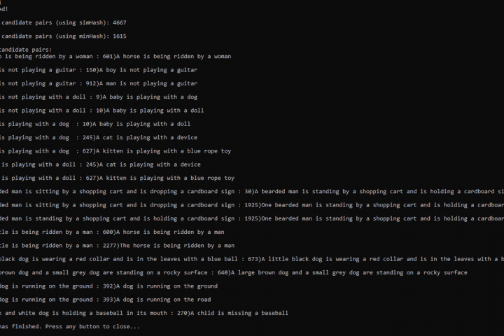 Locality-sensitive hashing