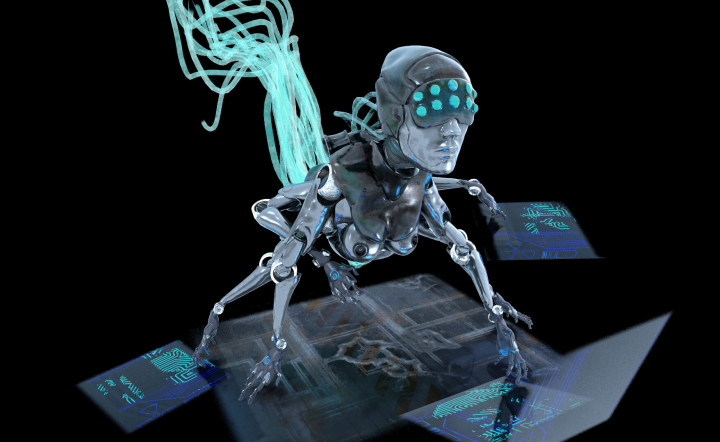 Cyberpunk Robot
