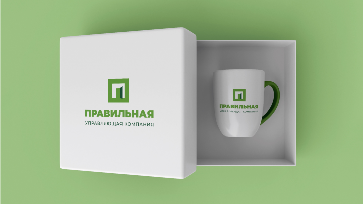 Логотип для Управляющей компании "Правильная"