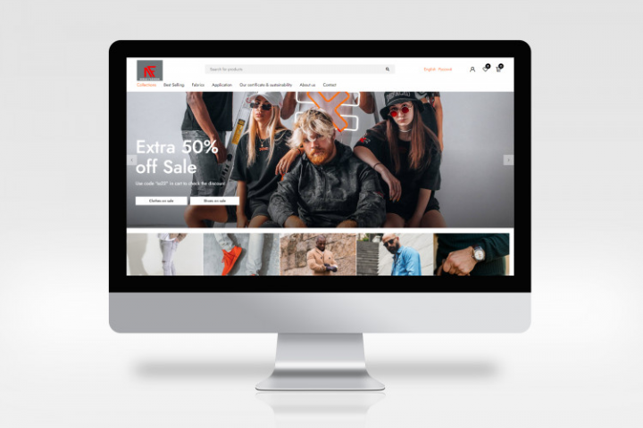 Интернет-магазин тканей