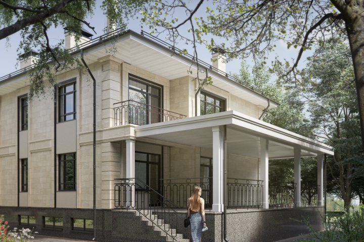 Визуализация частного дома